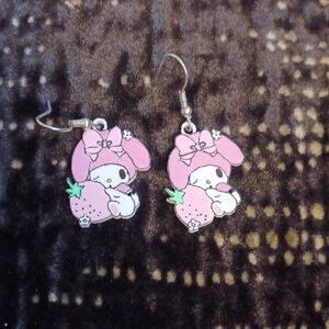 4/$60 New My Melody (Sanrio) Pair of Earrings - Hand-Made